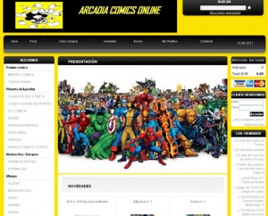 Tienda online de comics ARCADIACOMICSONLINE