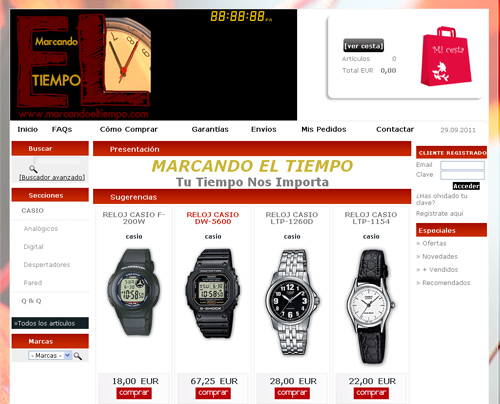 tienda online de relojes